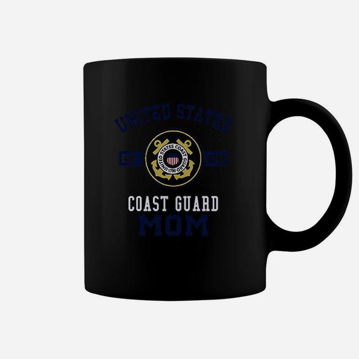 Proud Us Coast Guard Mom Military Pride Coffee Mug