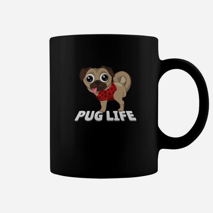 Pug Life, christmas dog gift, dog gift, dog birthday gifts Coffee Mug