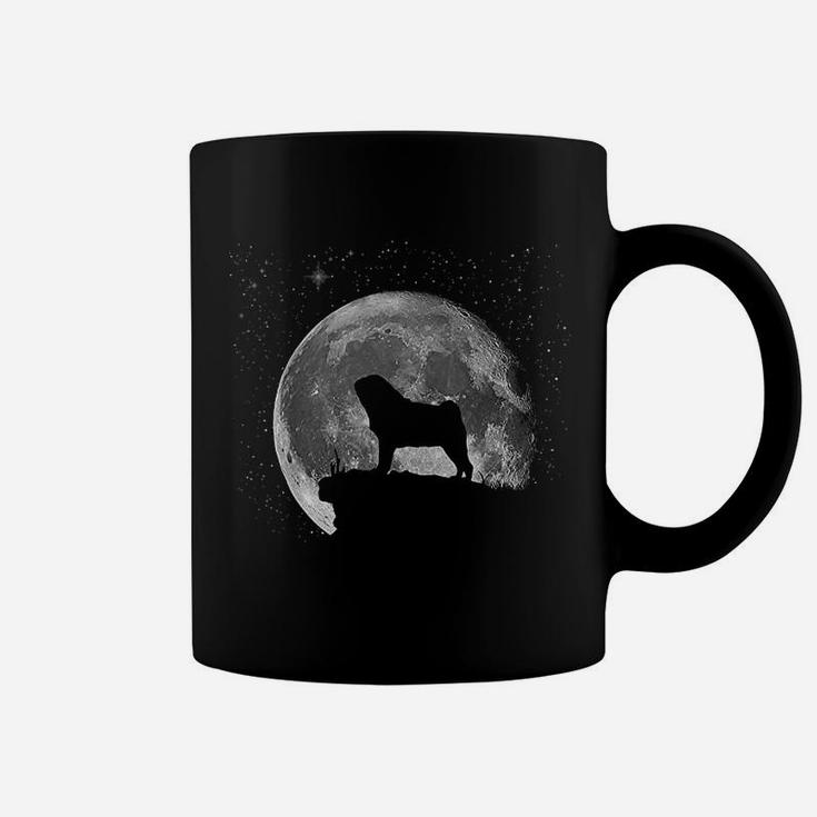 Pug With Moon Coffee Mug