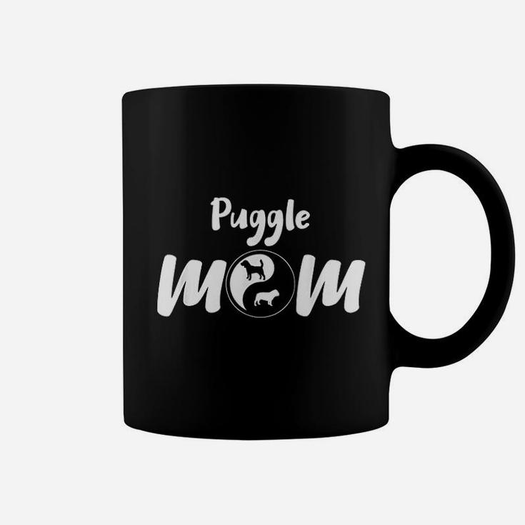 Puggle Mom Gifts Cross Breed Owners Pet Mum Puggle Dog Coffee Mug