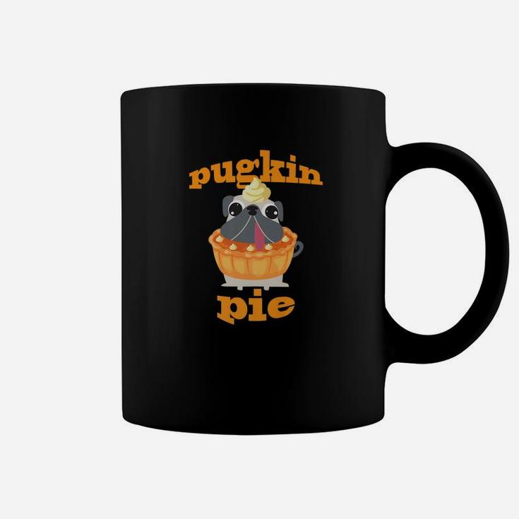 Pugkin Pie Pug Lovers Halloween Fall Shirt Pug Mom Dad Coffee Mug