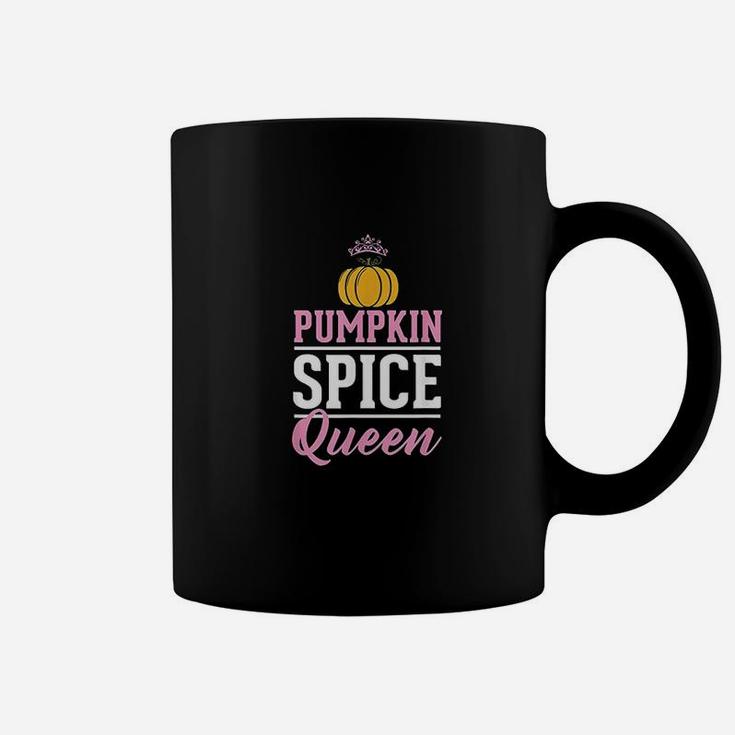 Pumpkin Spice Queen Latte Fall Autumn Season Gift Coffee Mug