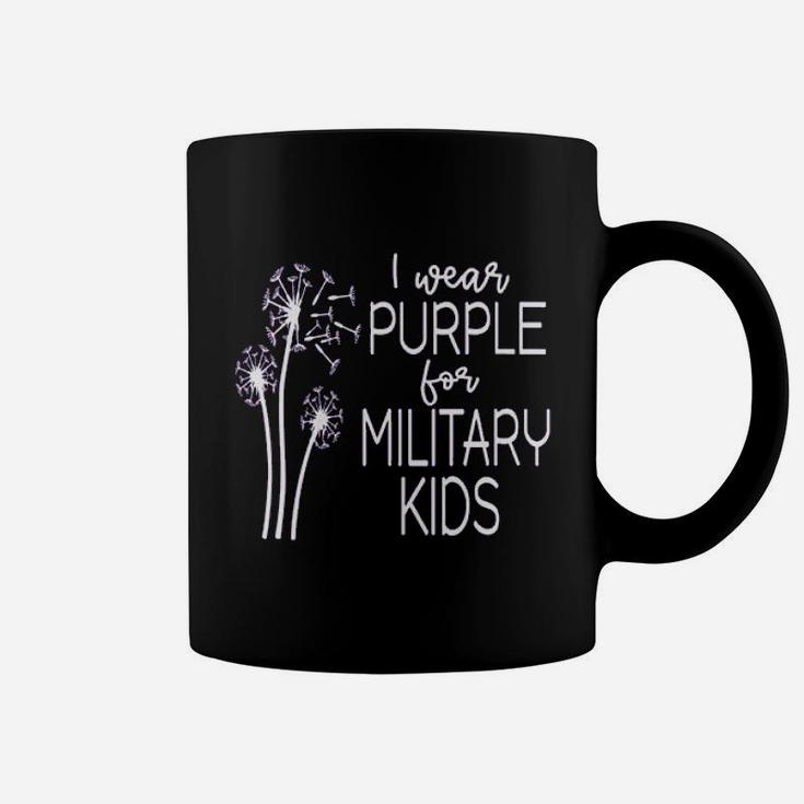 Purple Up In April Dandelion For Month Of The Military Coffee Mug