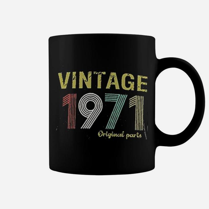 Birthday Vintage 1971 Original Parts  Coffee Mug