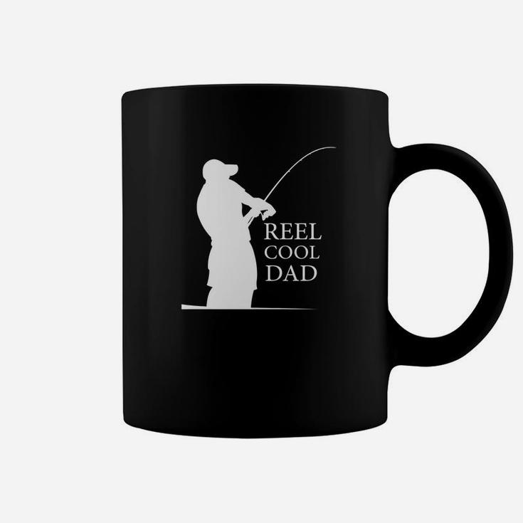 Reel Cool Dad Fishing Fathers Day Papa Daddy Gifts Premium Coffee Mug