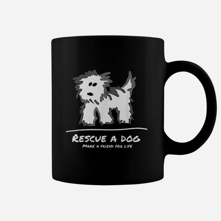 Rescue A Dog Dont Shop Adopt Animal Lover Coffee Mug
