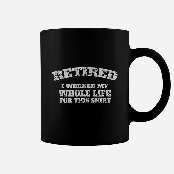 Retired 2021 Funny Retirement Gift For Women Men Coffee Mug