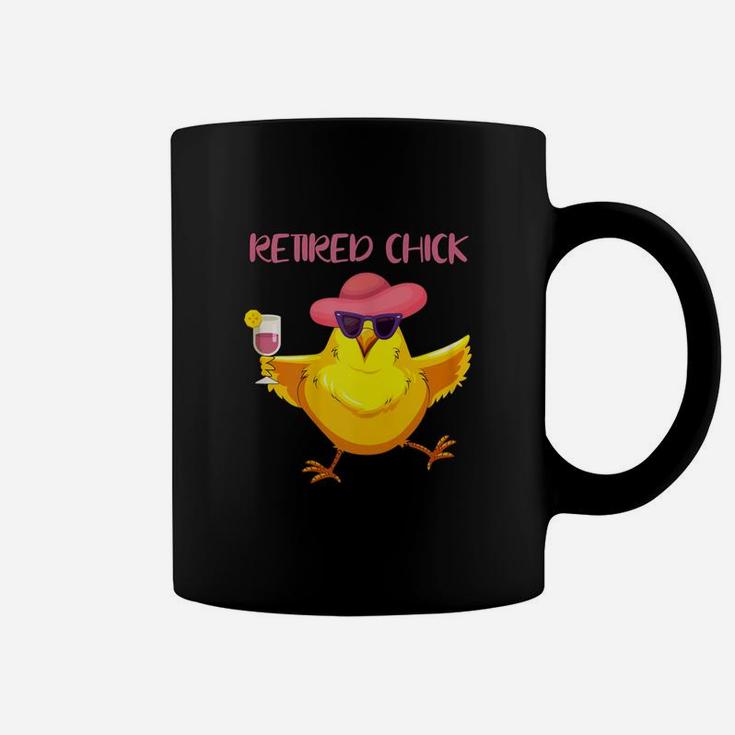 Retired Chick Funny Retirement Gift Coffee Mug