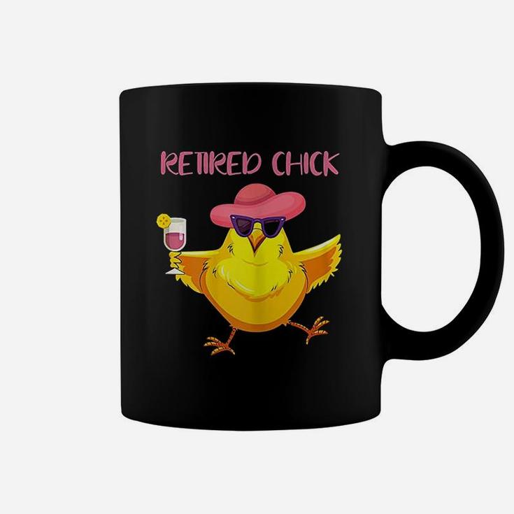 Retired Chick Funny Retirement Gift For Grandma Mom Coffee Mug