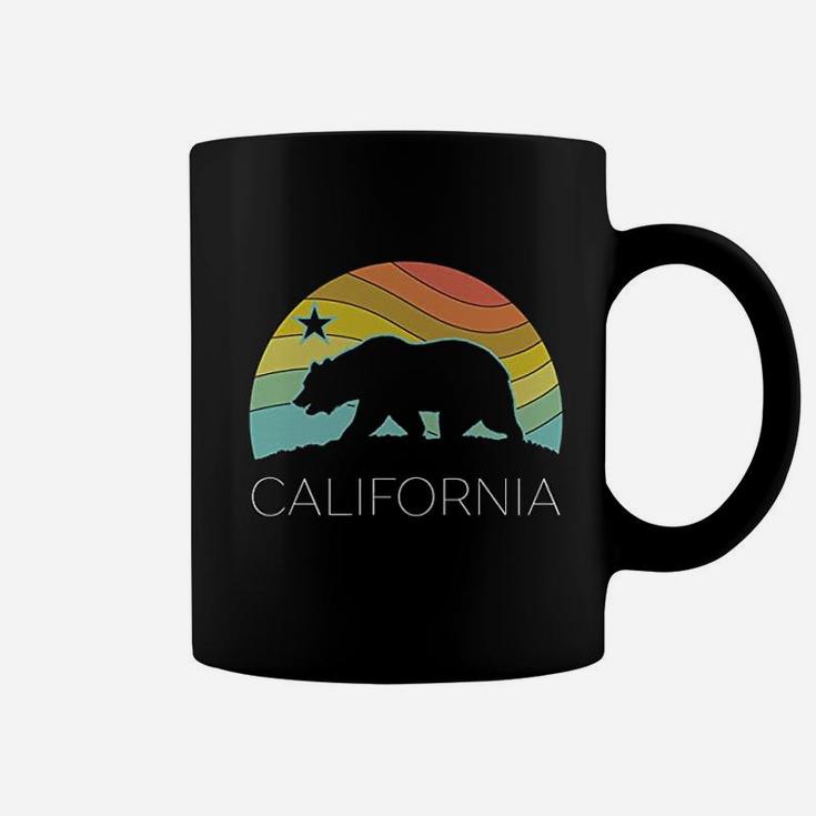 Retro California Bear Vintage Beach Cali Pride Surf 70s Coffee Mug