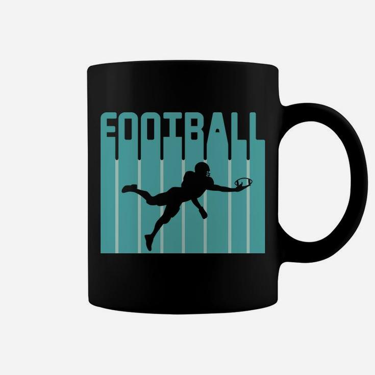 Retro Football Design Player Favorite Sport In The Life Coffee Mug