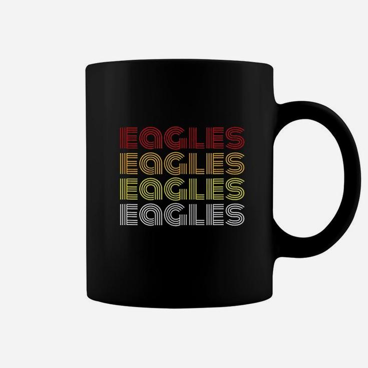 Retro Style Eagles Vintage Colors Coffee Mug