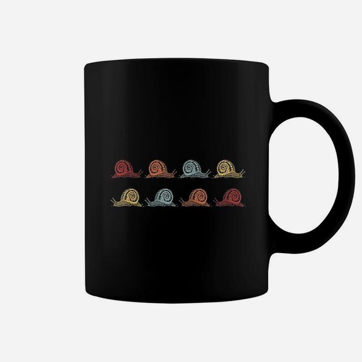 Retro Vintage Snail Funny For Animal Lovers Coffee Mug