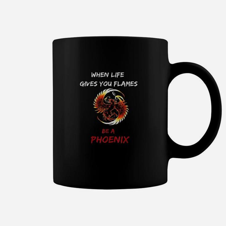 Rising Phoenix Flames Fire Bird Mythical Rebirth Lover Gift Coffee Mug