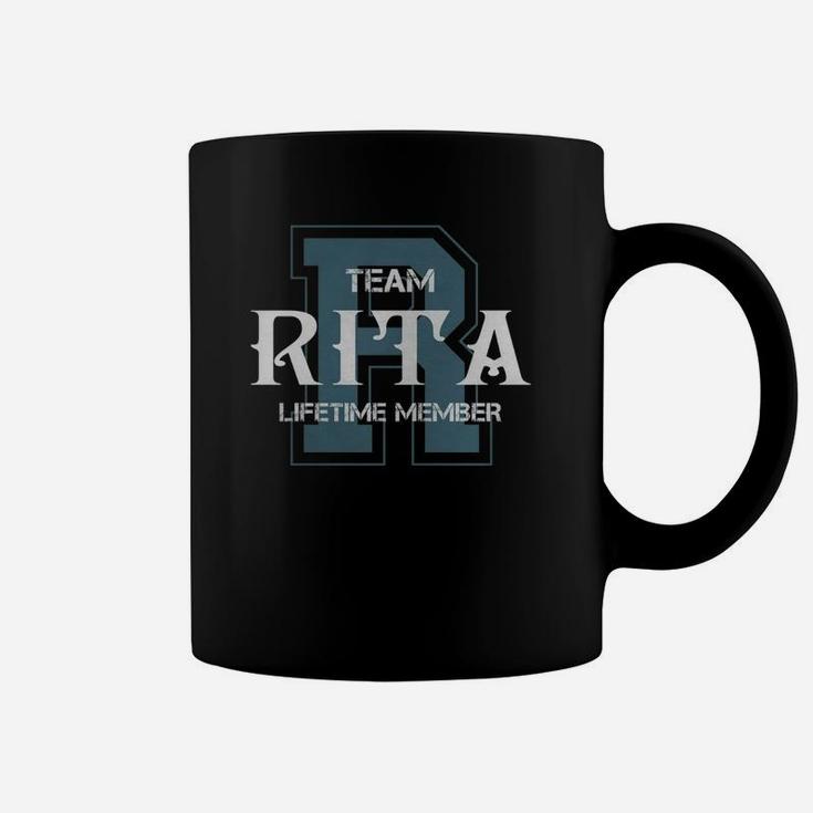 Rita Shirts - Team Rita Lifetime Member Name Shirts Coffee Mug