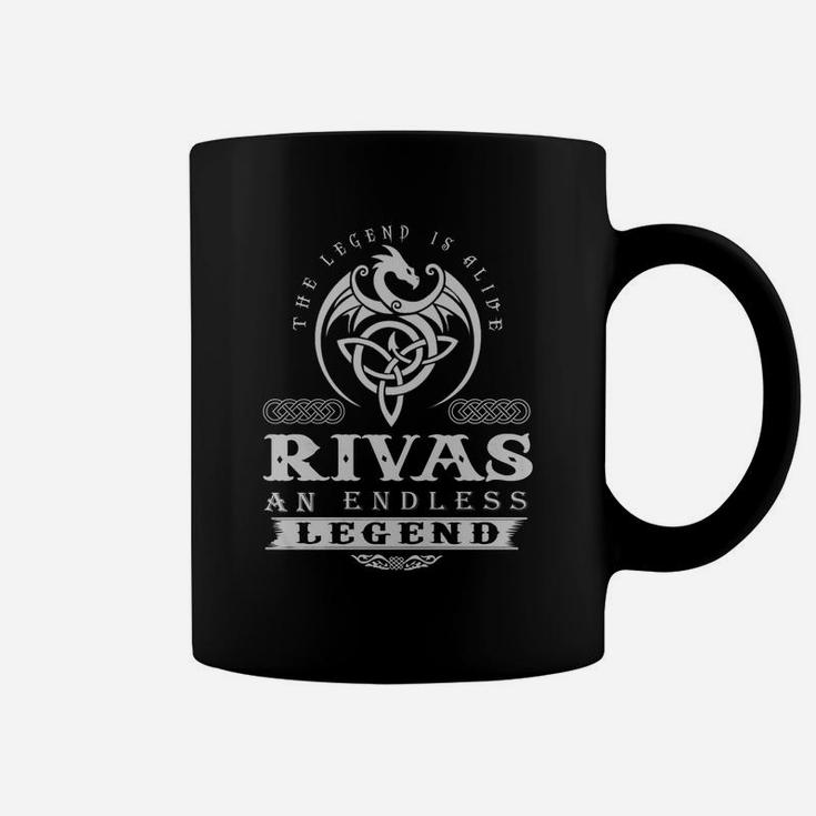 Rivas The Legend Is Alive Rivas An Endless Legend Colorwhite Coffee Mug