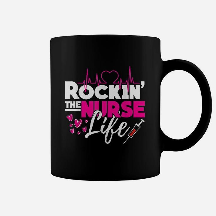 Rocking The Nurse Life Hospital Gifts Nurse Coffee Mug