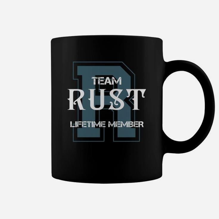 Rust Shirts - Team Rust Lifetime Member Name Shirts Coffee Mug