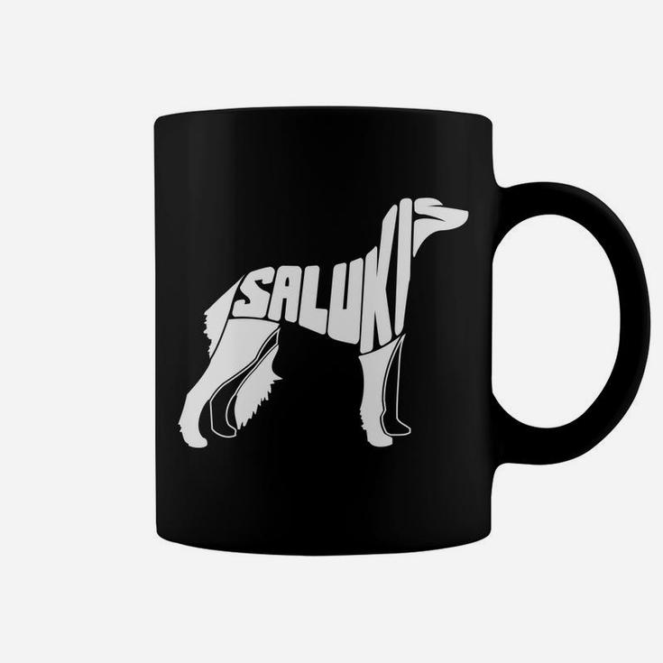 Saluki Dog Art Coffee Mug