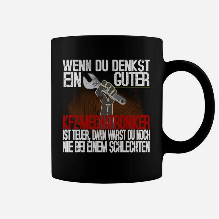 Schweißer-Motto Schwarzes Tassen, Guter vs. Schlechter Kfz-Mechaniker Tee