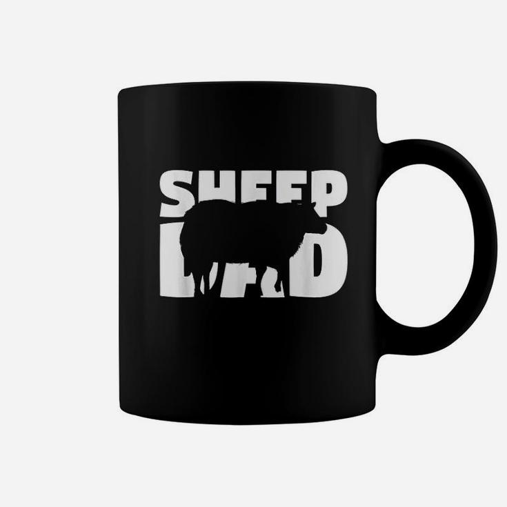 Sheep Dad Sheep Lover Gift For Father Zoo Animal Coffee Mug