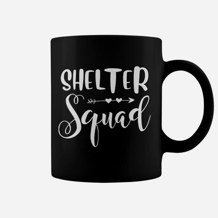 Shelter Squad Cute Animal Rescue Shelter Worker Volunteer Coffee Mug