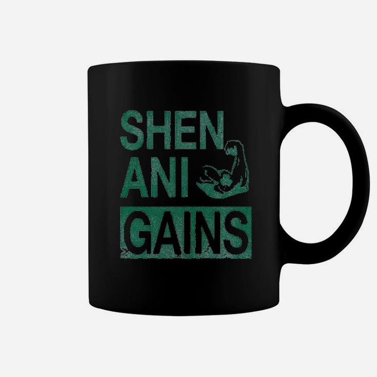 Shenanigains Funny Workout Saint Patricks Day Coffee Mug