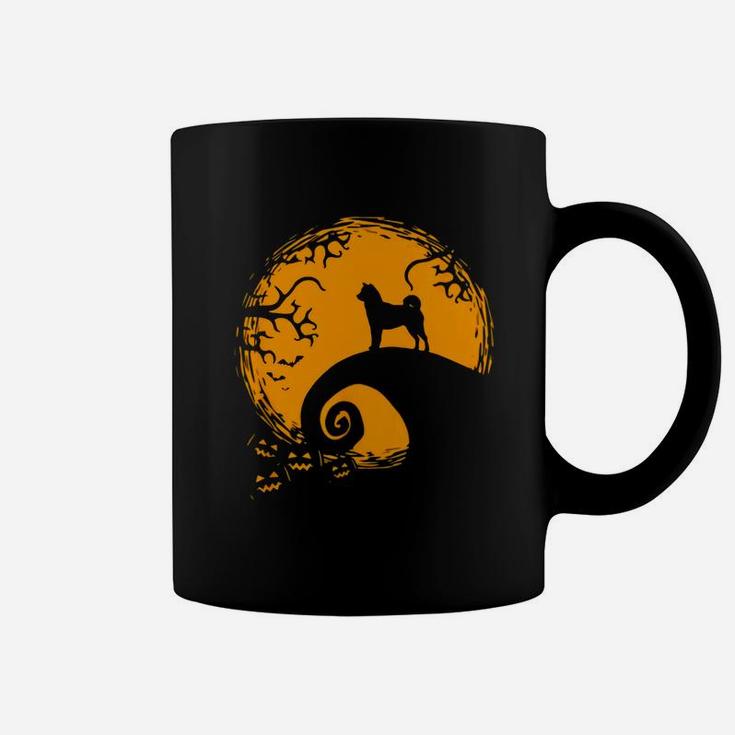 Shiba Inu And Moon Halloween Costume Shirt Coffee Mug