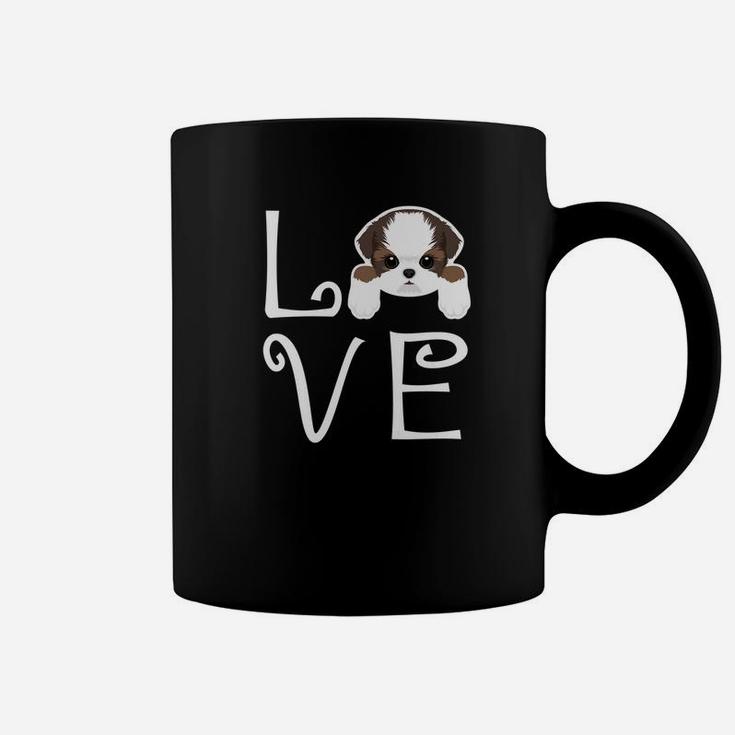 Shih Tzu Love Dog Owner Shih Tzu Puppy Premium Coffee Mug