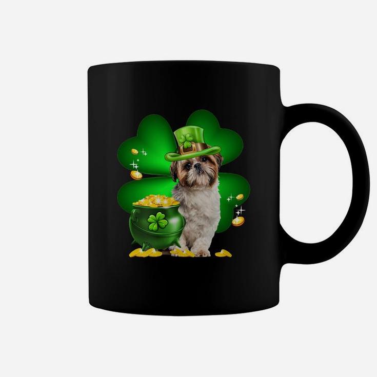 Shih Tzu Shamrock St Patricks Day Irish Great Dog Lovers Coffee Mug