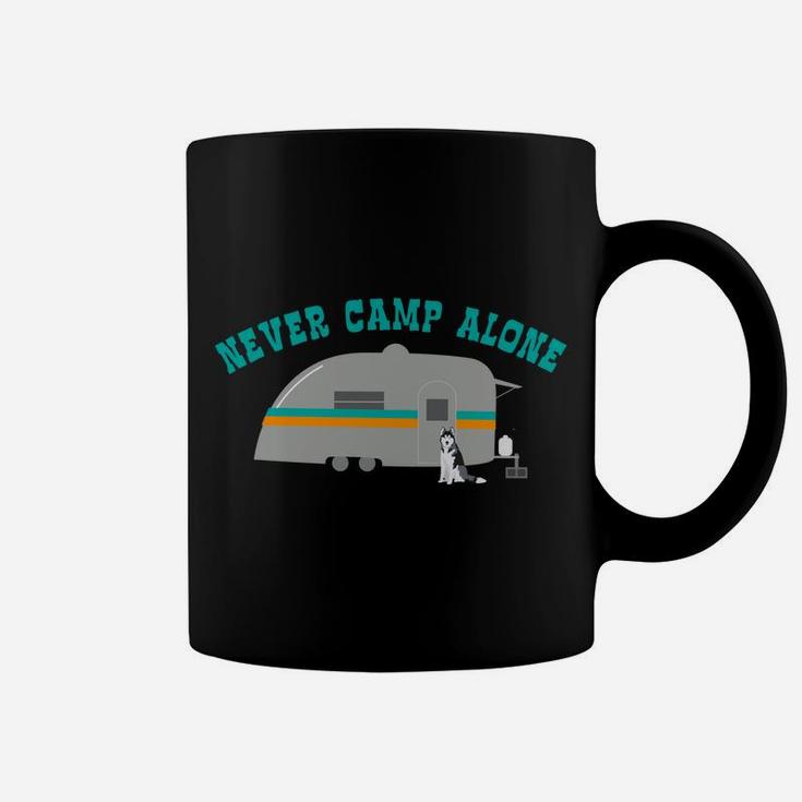 Siberian Husky Dog Rv Funny Camping Travel Trailer Coffee Mug