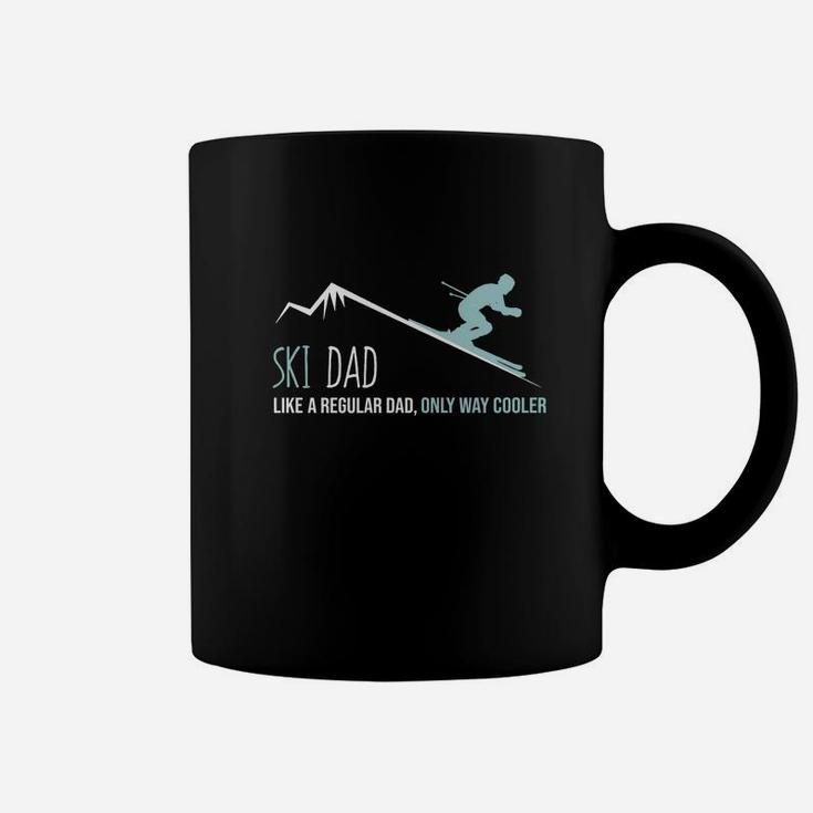 Ski Dad Shirt, Funny Cute Winter Skiing Gift Coffee Mug