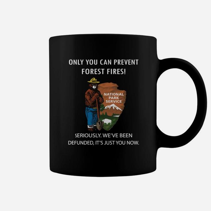 Smokey Bear Only You Can Prevent Forest Fires Vintage Coffee Mug