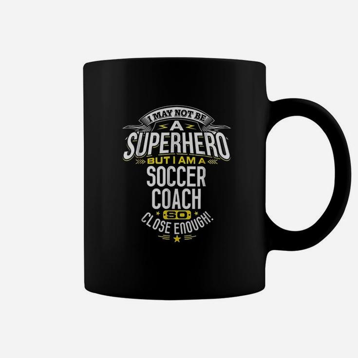 Soccer Coach Gift Idea Superhero Soccer Coach Coffee Mug