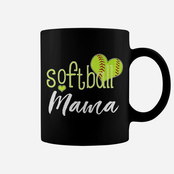 Softball Mama Softball Mom Coffee Mug
