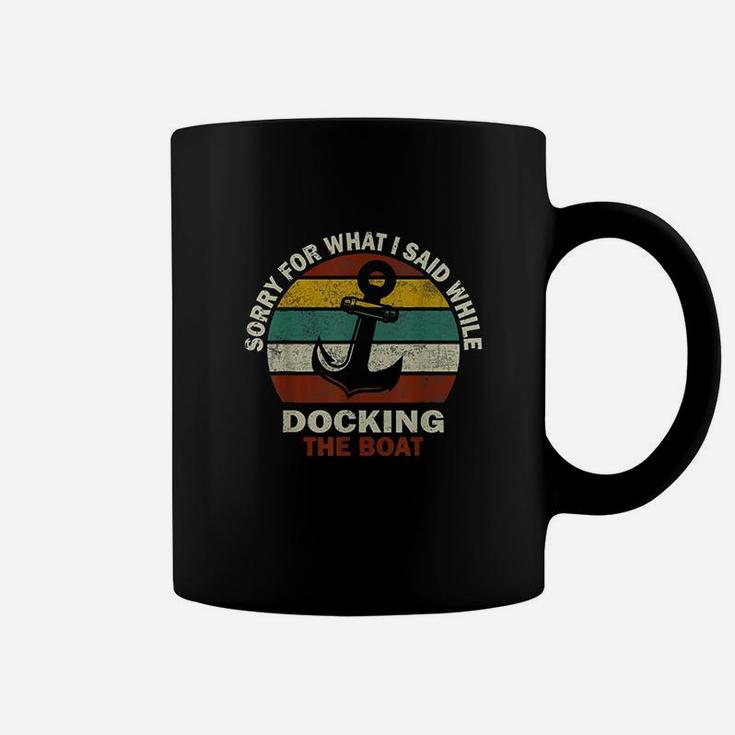 Funny Boating Boat Gift Life Better On Boat Captain Coffee Mug