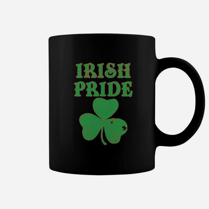 St Patricks Day American Irish Pride Lucky Leaf Coffee Mug