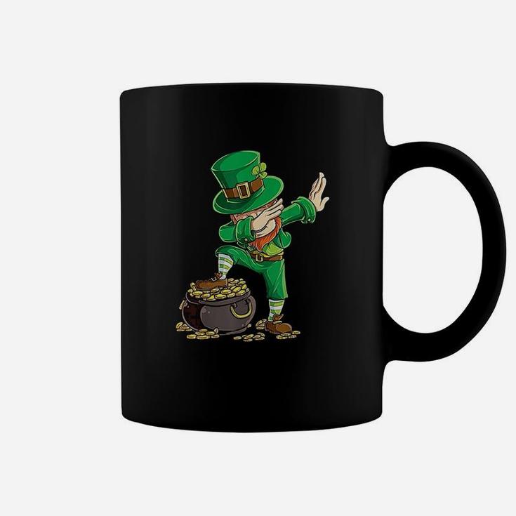 St Patricks Day Dabbing Leprechaun Boys Kids Men Gifts Dab Coffee Mug
