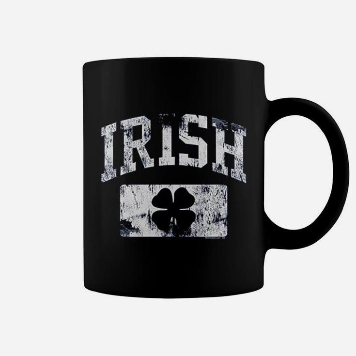 St Patricks Day Irish Athletic Vintage Distressed Irish Coffee Mug