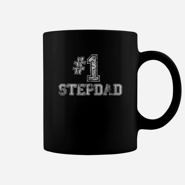 Stepdad Step Dad Number One Fathers Day Coffee Mug