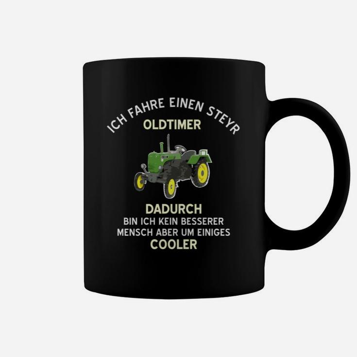 Steyr Oldtimer Traktor Tassen für Liebhaber