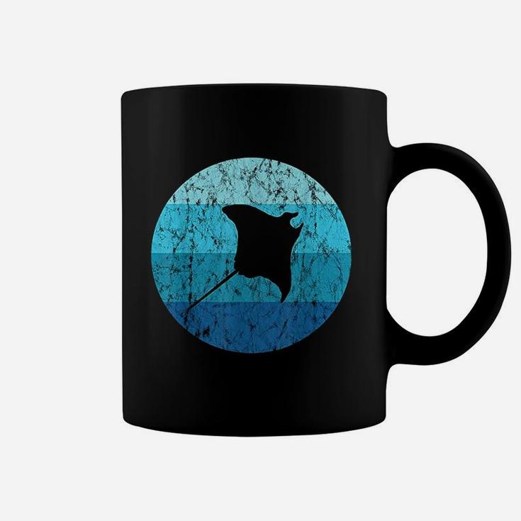 Stingray Manta Ray Retro Vintage Ocean Water Animal Coffee Mug