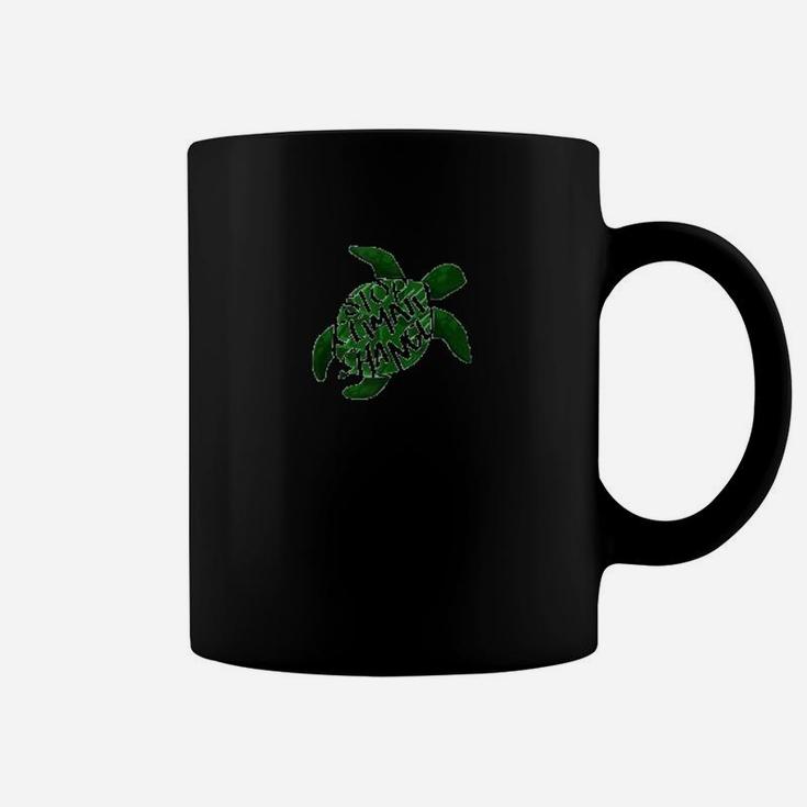 Stop Climate Change Sea Turtle Climate Change Coffee Mug