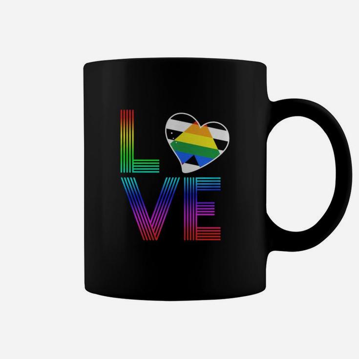 Straight Ally Flag Love Lgbt Pride Coffee Mug