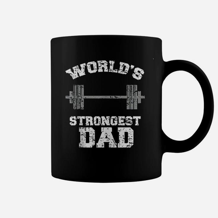 Strong Dad Gym Best Daddy Ever, dad birthday gifts Coffee Mug