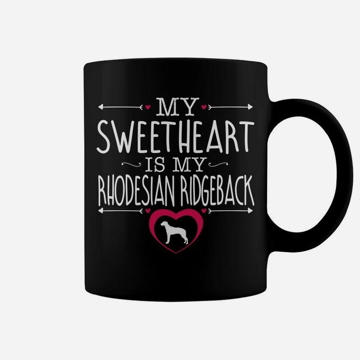 Sweetheart Rhodesianridgeback Valentines Day Dog Coffee Mug