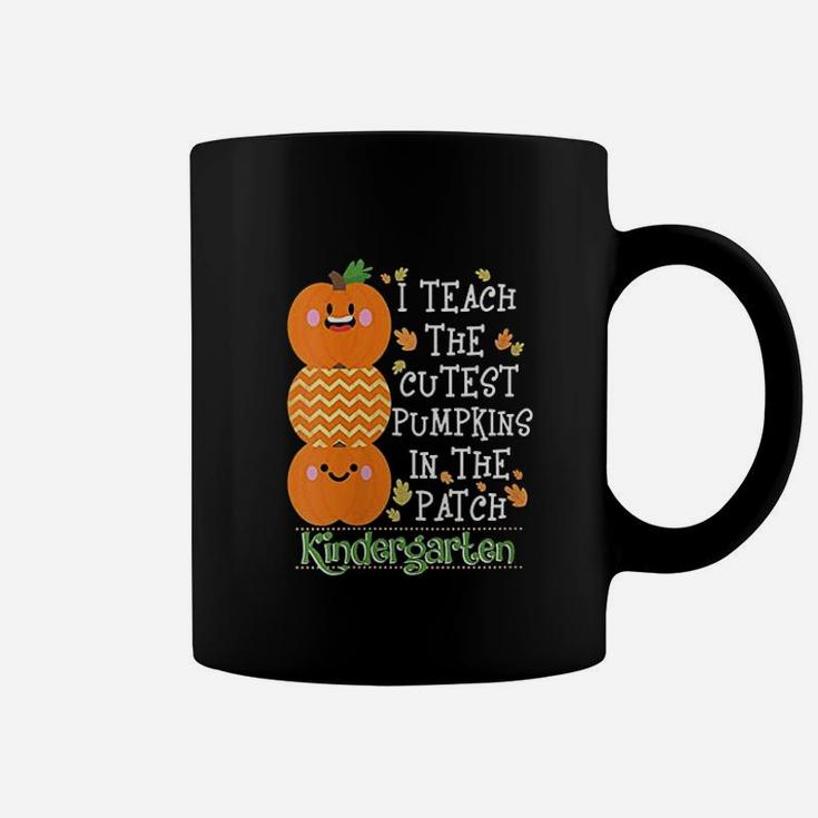 Teach The Cutest Pumpkins In Patch Kindergarten Halloween Coffee Mug