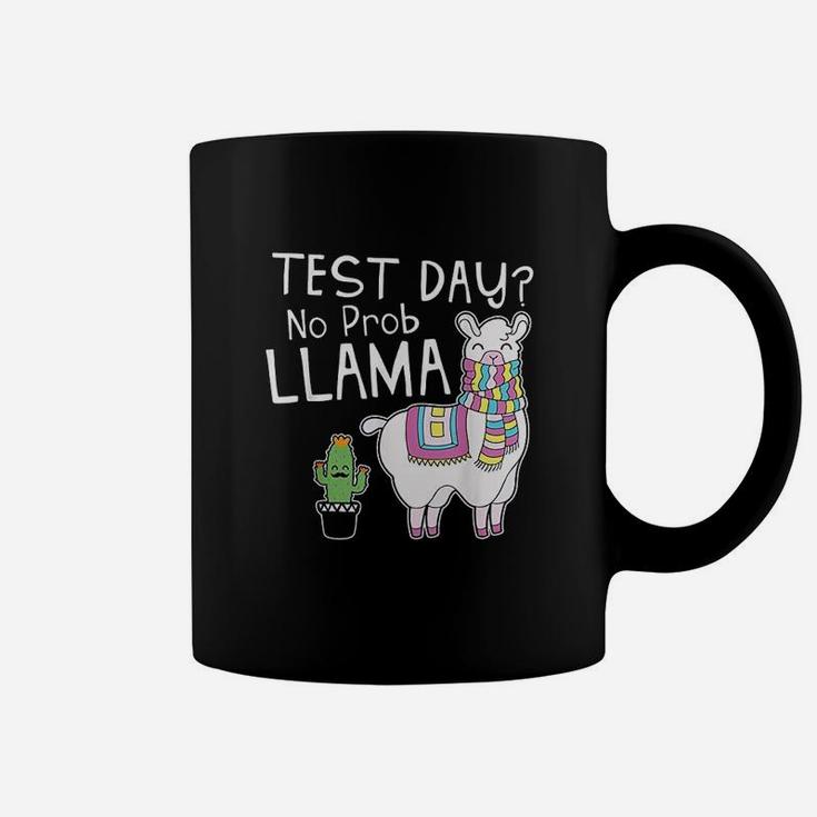 Teachers Testing Day Gifts Test Day No Prob Llama Teacher Coffee Mug