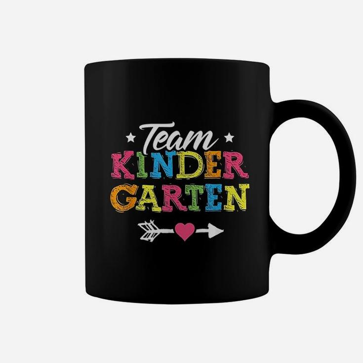 Team Kindergarten Teacher Student Kids Back To School Coffee Mug