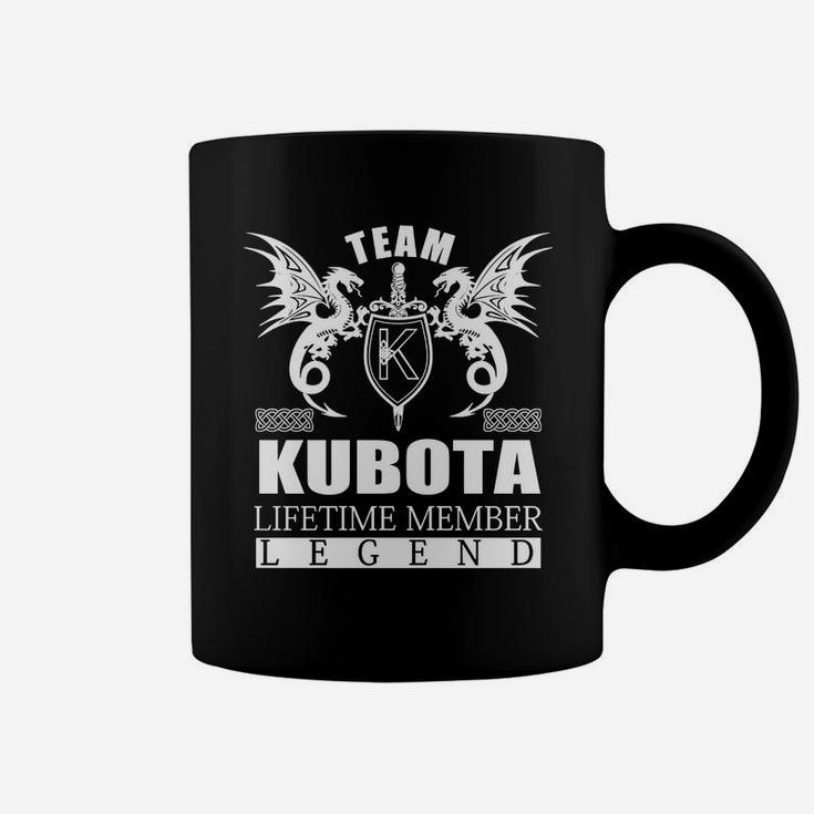 Team Kubota Lifetime Member Legend Name Shirts Coffee Mug